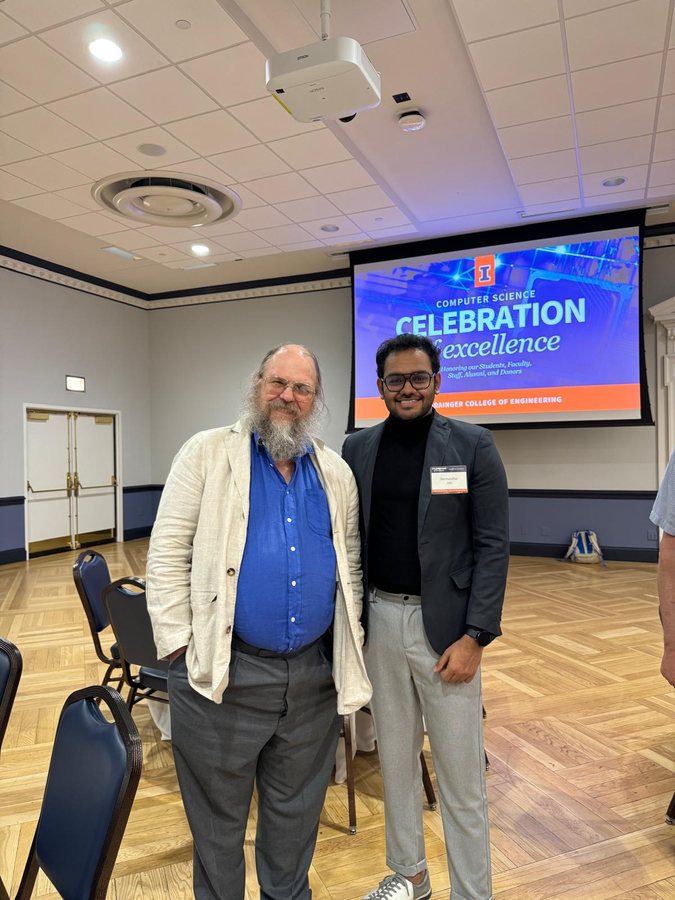 With Prof. David Forsyth